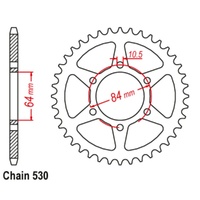 Rear Sprocket 50T