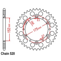 Rear Sprocket 47T