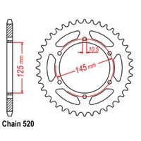 Rear Sprocket 45T