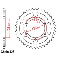 Rear Sprocket 53T