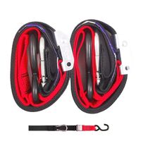  Tie Down 38mm S/Hk Black/Red Loop for Honda XL200R