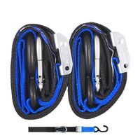  Tie Down 38mm S/Hk Black/Blue Loop for Yamaha YZ250FX