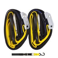  Tie Down 38mm S/Hk Black/Yellow Loop for Suzuki RMX250