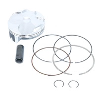 Vertex Replica Piston kit; Kit includes: Piston, rings, pin, clips Kawasaki KX250F 2020 STD Comp 14.2:1 77.95mm