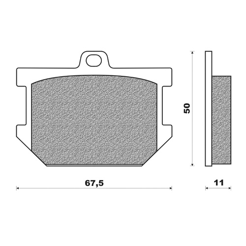 Newfren Front/Rear Brake Pad for Yamaha SR500 XJ650 XS1100 XS250-850 XV1000R