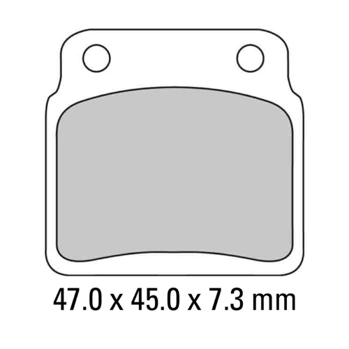 Rear Brake Pads ATV Sintered for Kawasaki KFX400 Quad 2003 to 2006