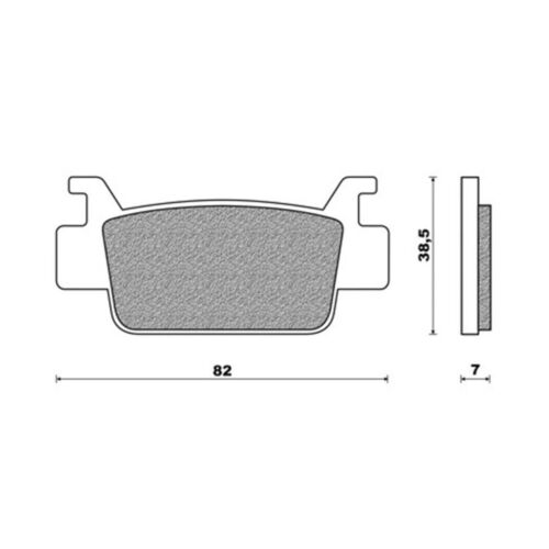 Rear Brake Pad/Shoe