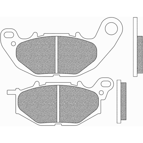 Front Brake Pads Touring Sintered for Yamaha MT-03 321CC 2016 to 2021