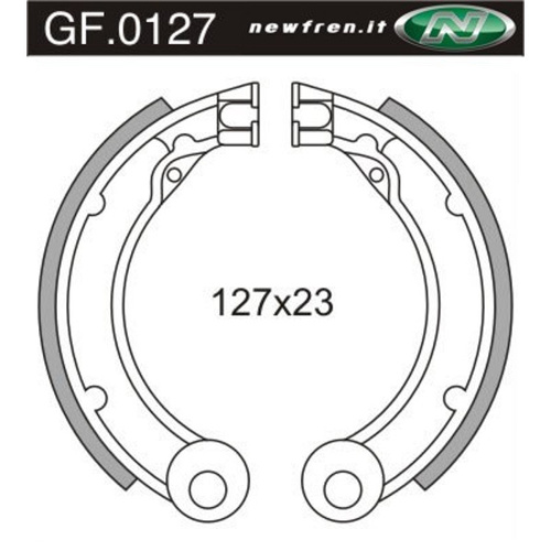 Newfren Brake Shoes - Rear