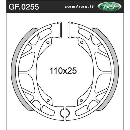 Rear Brake Shoes for Benelli 50 Naked 2002 to 2003