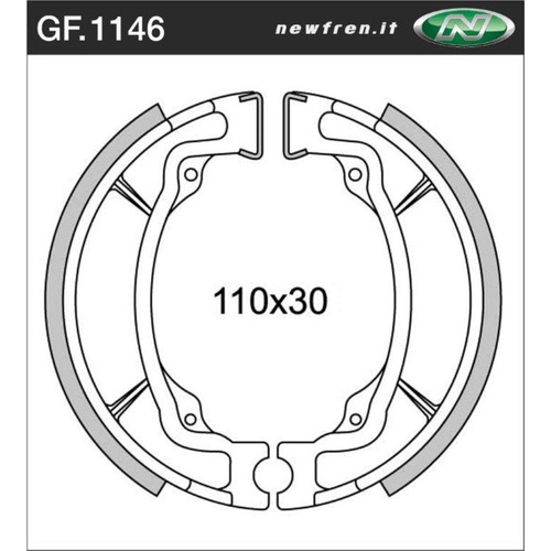 Newfren Brake Shoes - Front / Rear