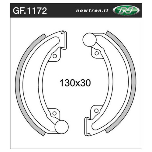 Front Brake Pads for Honda CR250R 1980 to 1982