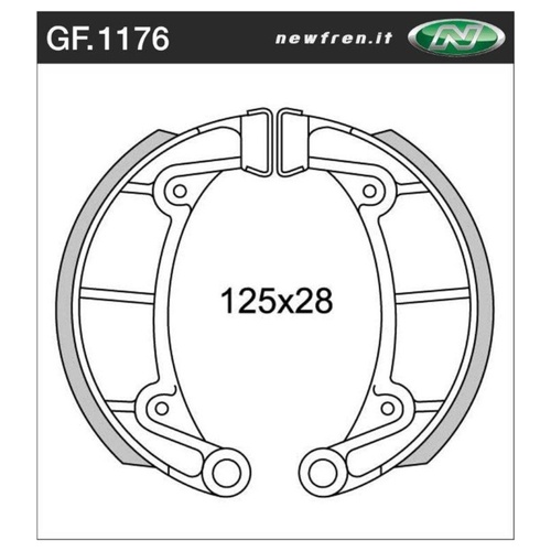 Newfren Brake Shoes - Front