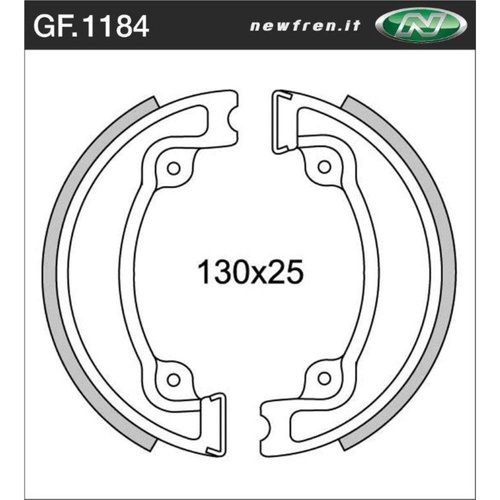 Front Brake Shoes for Honda XL250R 1981 1982 1983 | XL250S 1983 | Xlx250R 1984