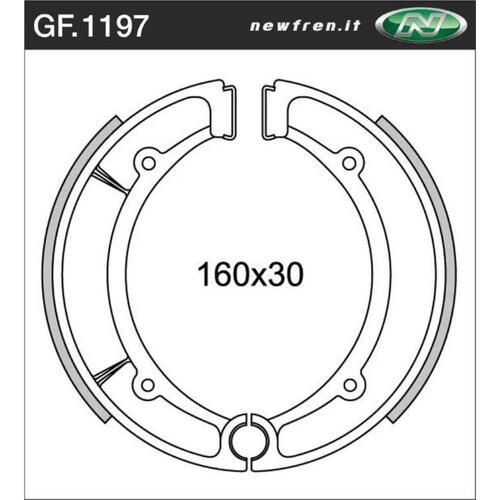 Rear Brake Pads for Yamaha XS400S 1980 to 1982