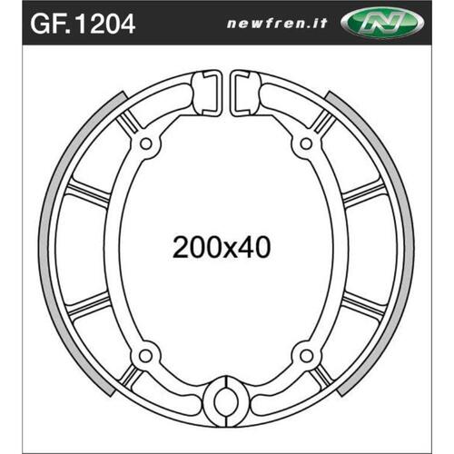 Rear Brake Pads for Yamaha XV1000M 1983