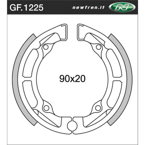 Newfren Brake Shoes - Front / Rear