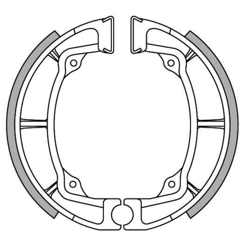 Front Brake Pads for Kawasaki KDX250 1982 to 1985