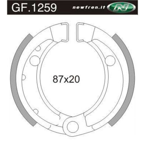 Front Brake Pads for Kawasaki KFX50 2013 to 2021