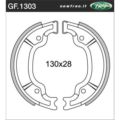 Rear Brake Pads for Yamaha SRV250 1995 to 1998