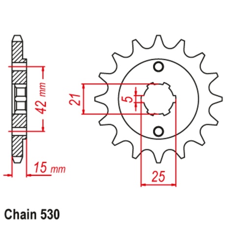 Standard Front Sprocket 14T