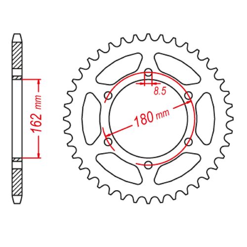 Rear Sprocket 50T