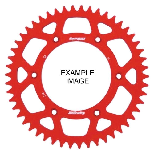 Red Standard Gearing 51 Tooth Red Rear Sprocket Lightweight Alloy