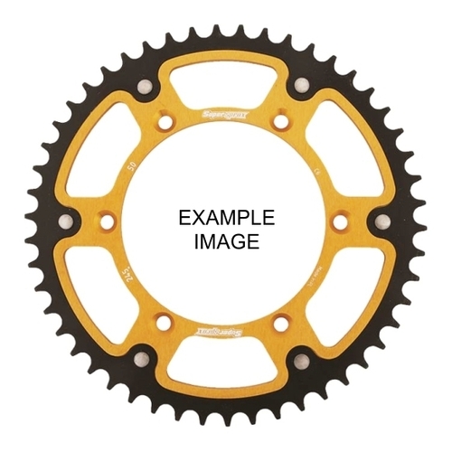 Gold Rear Sprocket Stealth Composite High Performance Alternate Pitch Standard Gearing 43 Tooth 520 PITCH