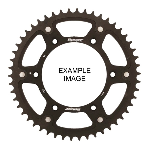 47T Stealth Supersprox Suzuki Black Rear Sprocket (808)