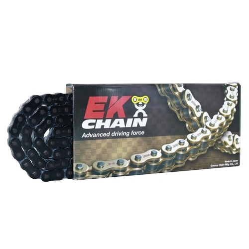 EK 530 QX-Ring Blk/Blk Chain 122L for Suzuki GS550 1977 to 1982