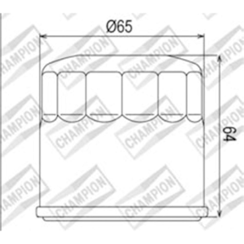 Champion Oil Filter for Honda CTX700 2013-2015