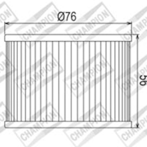 Champion Oil Filter  for Kawasaki GPZ550 1981