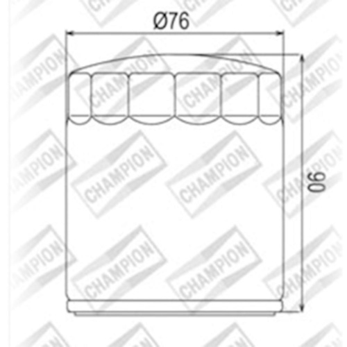 Champion Oil Filter for MOTO GUZZI 1100 CALIFORNIA STONE 1994-2005