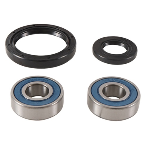 Front Wheel Bearings + Seals for Kawasaki Kl250 Super Sherpa 1999 To 2007