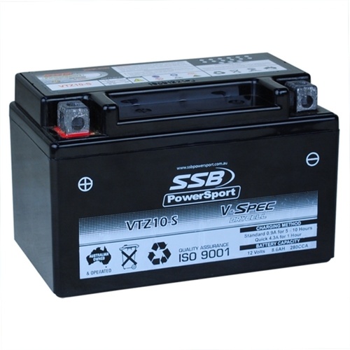 SSB 12V Dry Cell AGM 210 CCA Battery 2.9 Kg for BMW S1000RR HP4 2013 to 2014