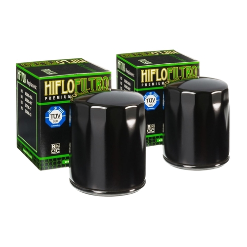 2 HiFlo Oil Filters HF170B for Harley Davidson XLH883 Sportster Hugger XL1000