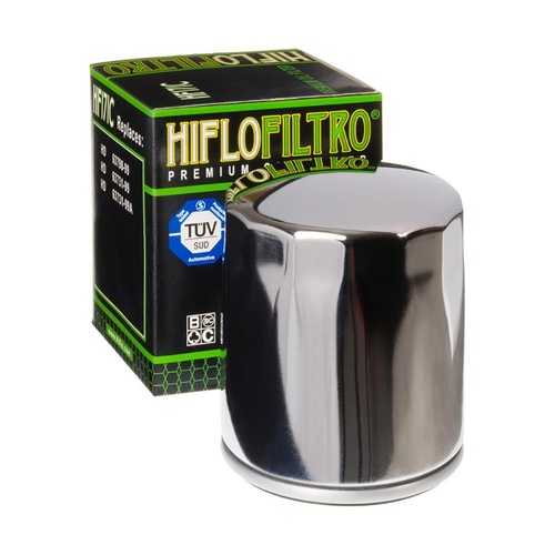 Chrome HiFlo Oil Filter for HD 1340 FXD SERIES 1999-2002