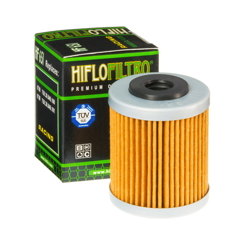 HifloFiltro Premium Oil Filter - HF651