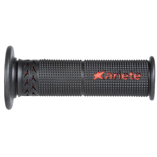 ARIETE Hand Grips | Estoril Superbike Gel Soft | Black/Red