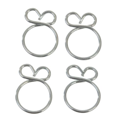 FS00041 FUEL HOSE CLAMP 4 PC KIT - WIRE STYLE 9.7mm ID