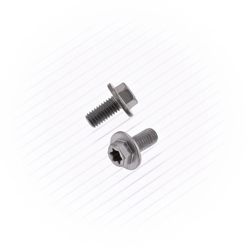 M6x12 Euro Style Large Flange Bolt (10Pk)