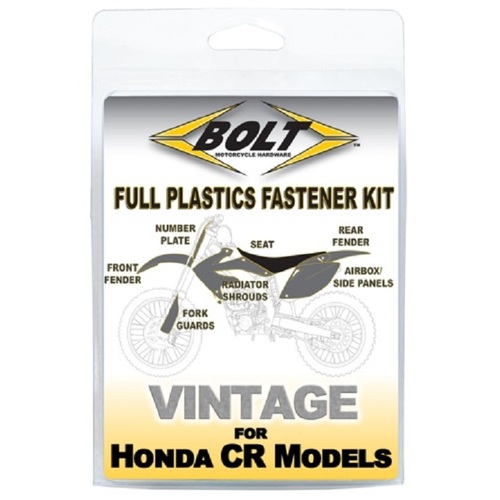 CR125 '93-97, CR250 '92-96 Plastics Fastener Kit