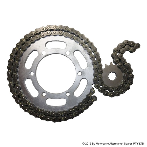 Chain 520 PiTCh Heavy Duty And Sprocket Kit for KTM125SX 1995 To 2008