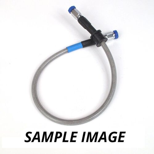 WHITES PREMADE BRAKE LINE 1250mm - CLR STEEL CHR