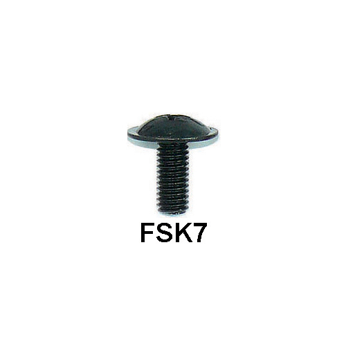 Kawasaki 6 X 14 Black Fairing Screw (10 Card)