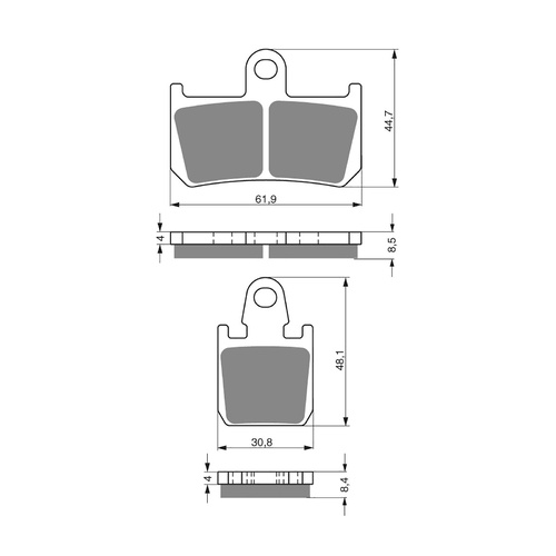 Goldfren Front Brake Pad