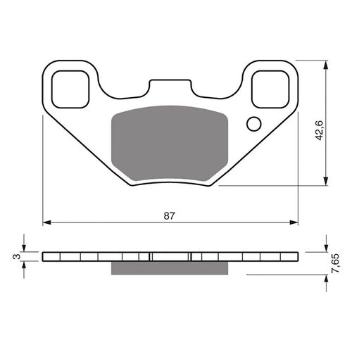 Brake Pads Goldfren GF342 - K5