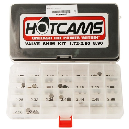 8.90mm Complete shim kit for Husqvarna FE350 2014 to 2021