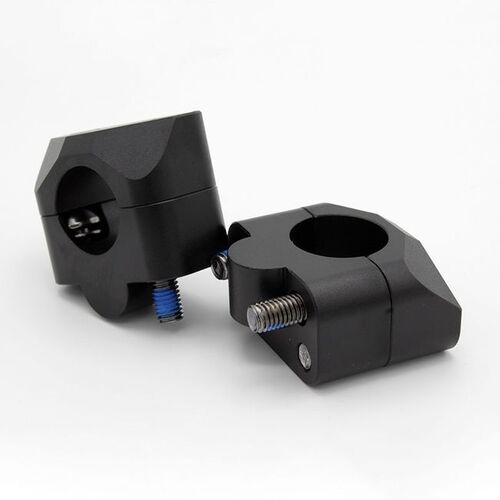 Handlebar Mount TAPER ADAPTOR BLK for Kawasaki KLX125 Big Wheel 2003 to 2006