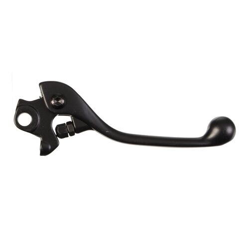 WHITES BRAKE LEVER - KAW - FORGED - BLK